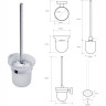 Комплект аксессуаров для санузла GEBERIT BEMETA OVAL 118412011/118413011 118412011-118413011