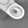 Комплект подвесного унитаза GEBERIT ACANTO 502.718.00.1 вертикальный смыв закрытая форма TurboFlush с сиденьем с крышкой для унитаза