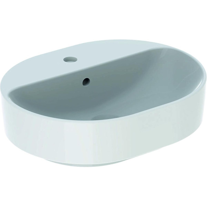 Раковина накладная GEBERIT VARIFORM 40x50 см 500.775.01.2 с отверстием перелива