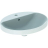 Раковина накладная GEBERIT VARIFORM 45x60 см 500.773.01.2 без отверстия перелива