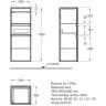 Шкаф боковой GEBERIT RENOVA PLAN 869032000