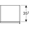 Шкаф-пенал GEBERIT CITTERIO 500.554.JJ.1