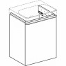 Тумба для комплекта GEBERIT SMYLE SQUARE 500.363.JK.1 49 см темно-серый