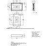 Зеркало с подсветкой GEBERIT CITTERIO 500.572.JI.1 90 см